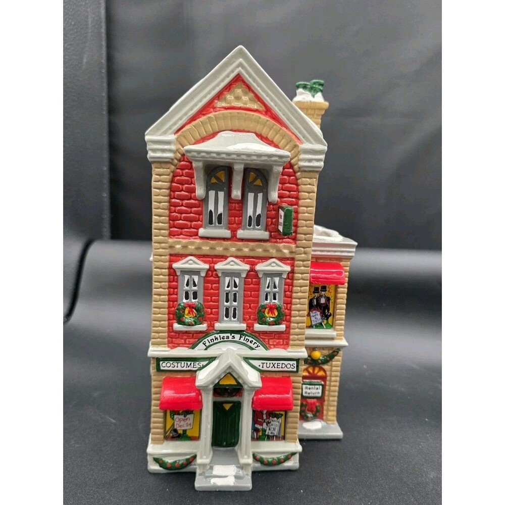 Dept 56 Finklea's Finery Costume Shop #5405-4 Original Snow Village in Box